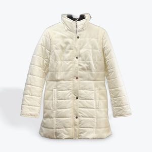 Susan Graver Women’s Black Hooded Puffer Jacket Size Small - NO HOOD